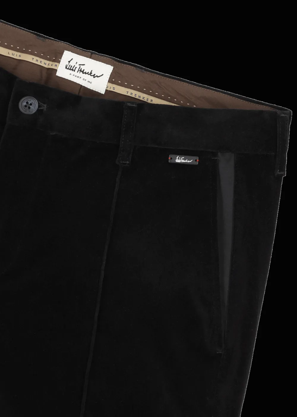 Herren Luis Trenker Samt-Hose Lubrizz