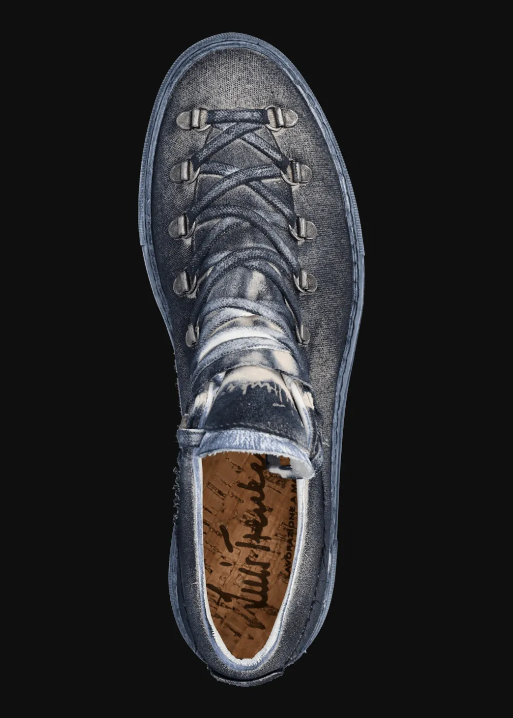 Herren Luis Trenker Sneaker Aus Canvas Und Leder Luleon