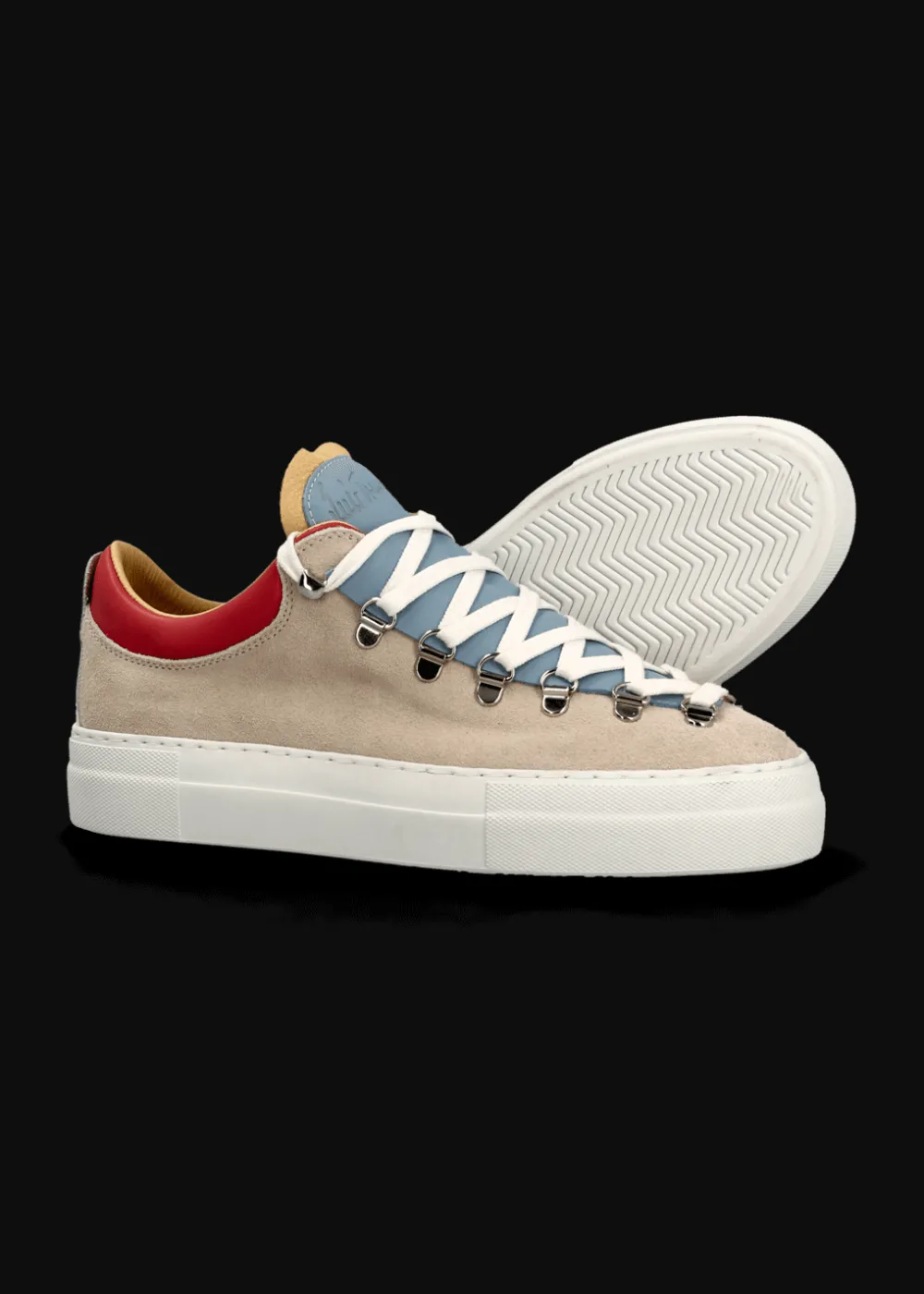 Damen Luis Trenker Sneaker Aus Echtem Leder Luleona