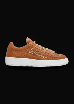 Herren Luis Trenker Sneaker Aus Geflochtenem Leder Lupintros