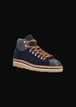 Herren Luis Trenker Sneaker Aus Leder Und Filz Lugionata