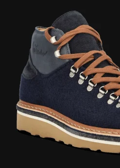 Herren Luis Trenker Sneaker Aus Leder Und Filz Lugionata