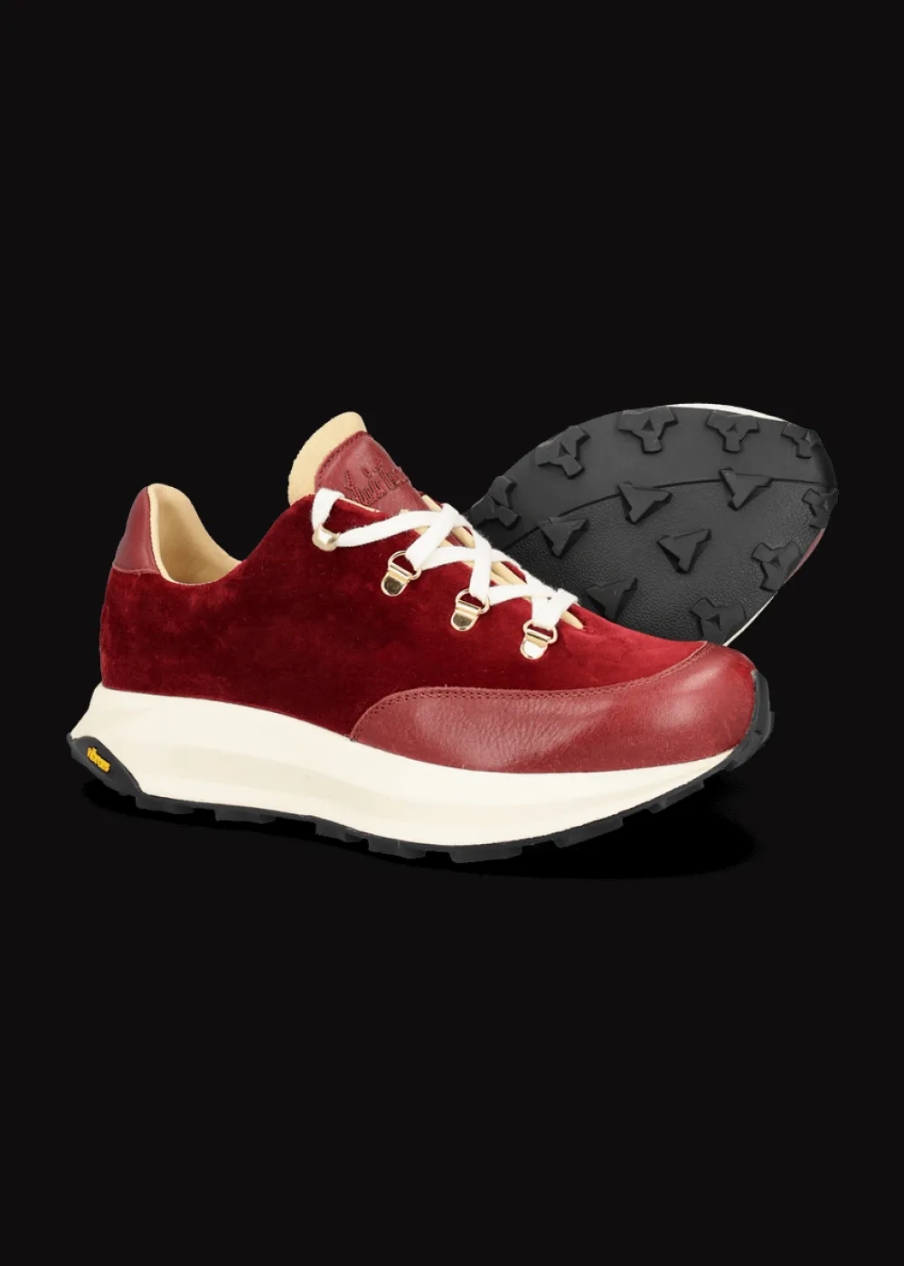 Damen Luis Trenker Sneaker Aus Samt Und Leder Luleandra