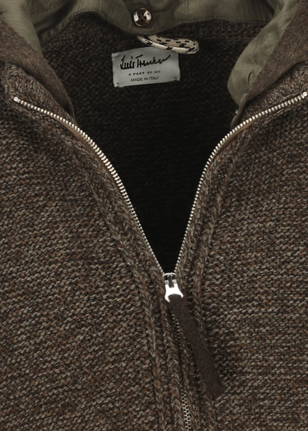 Herren Luis Trenker Strickjacke Aus Merino-Wollmix Luwallace