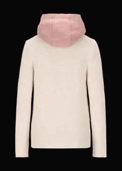 Damen Luis Trenker Strickjacke Mit Kapuze Luwallerina