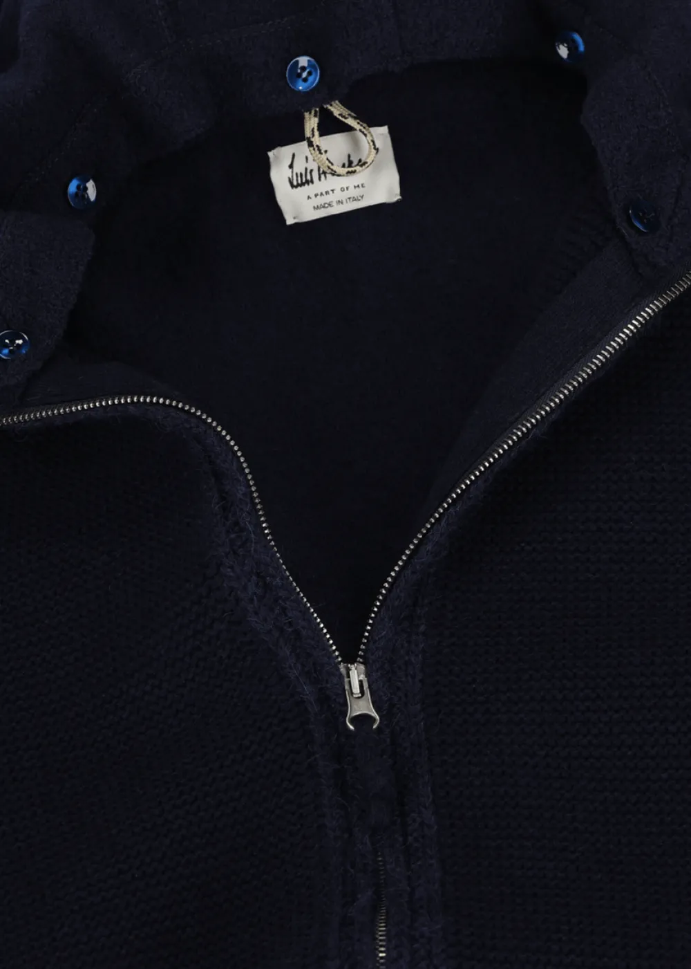 Herren Luis Trenker Strickjacke Mit Kapuze Luwallace