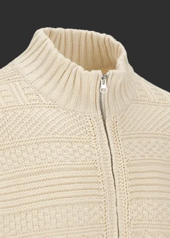 Herren Luis Trenker Strickjacke Mit Stehkragen Luwall