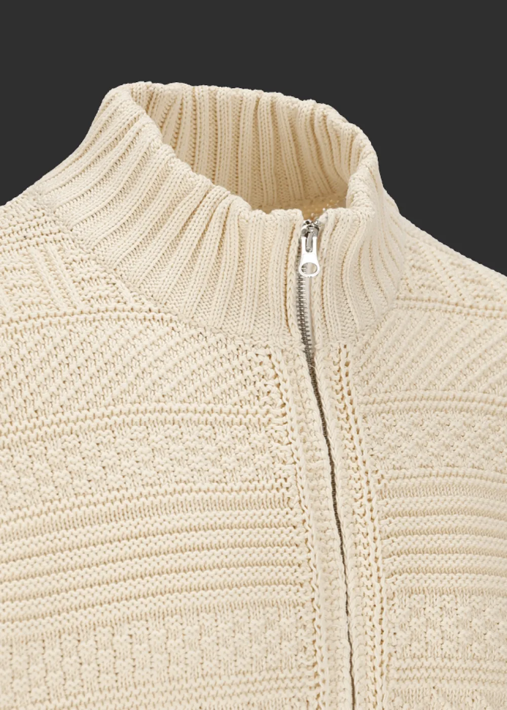 Herren Luis Trenker Strickjacke Mit Stehkragen Luwall