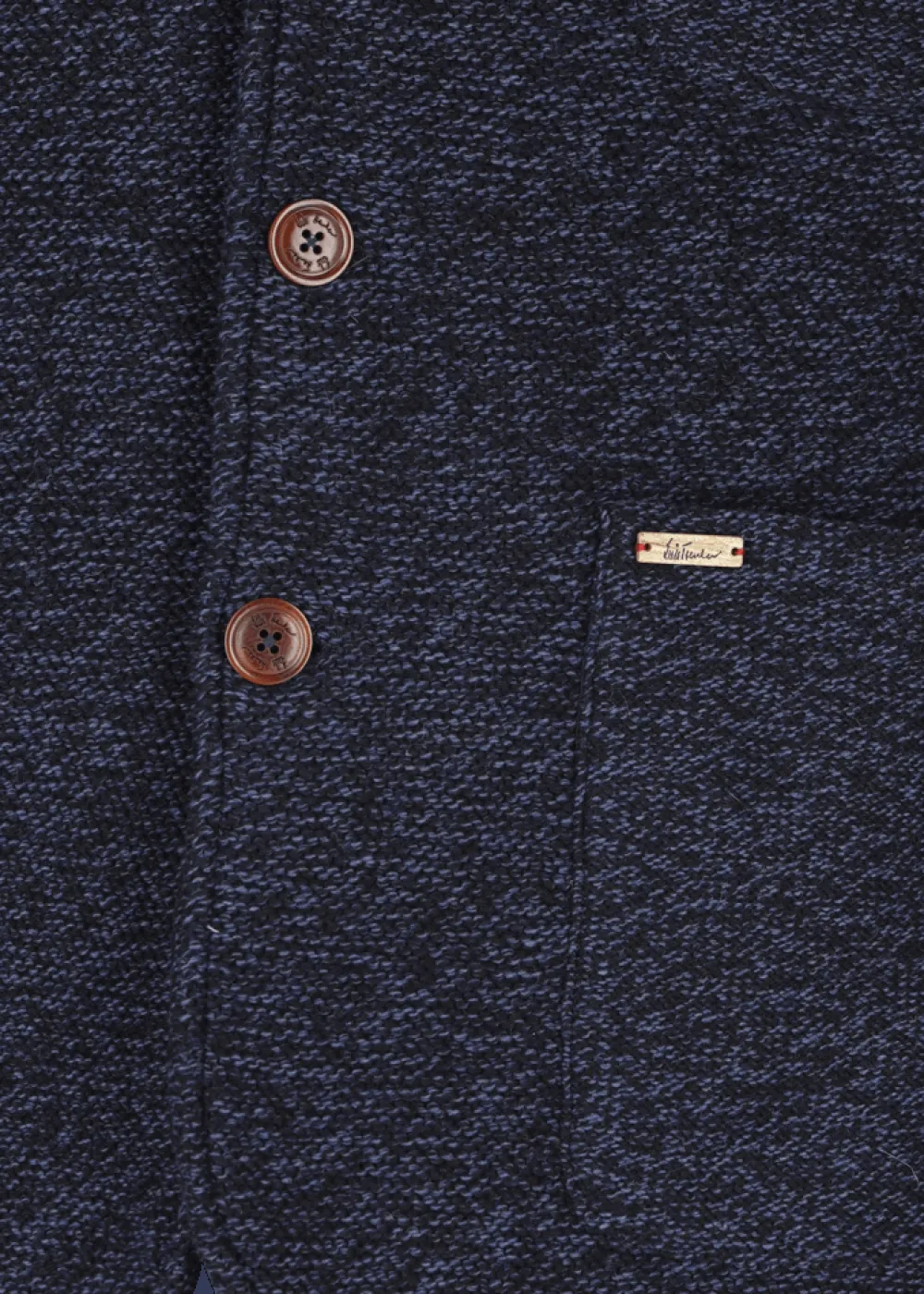 Herren Luis Trenker Strickjacke Mit Stehkragen Luwainer