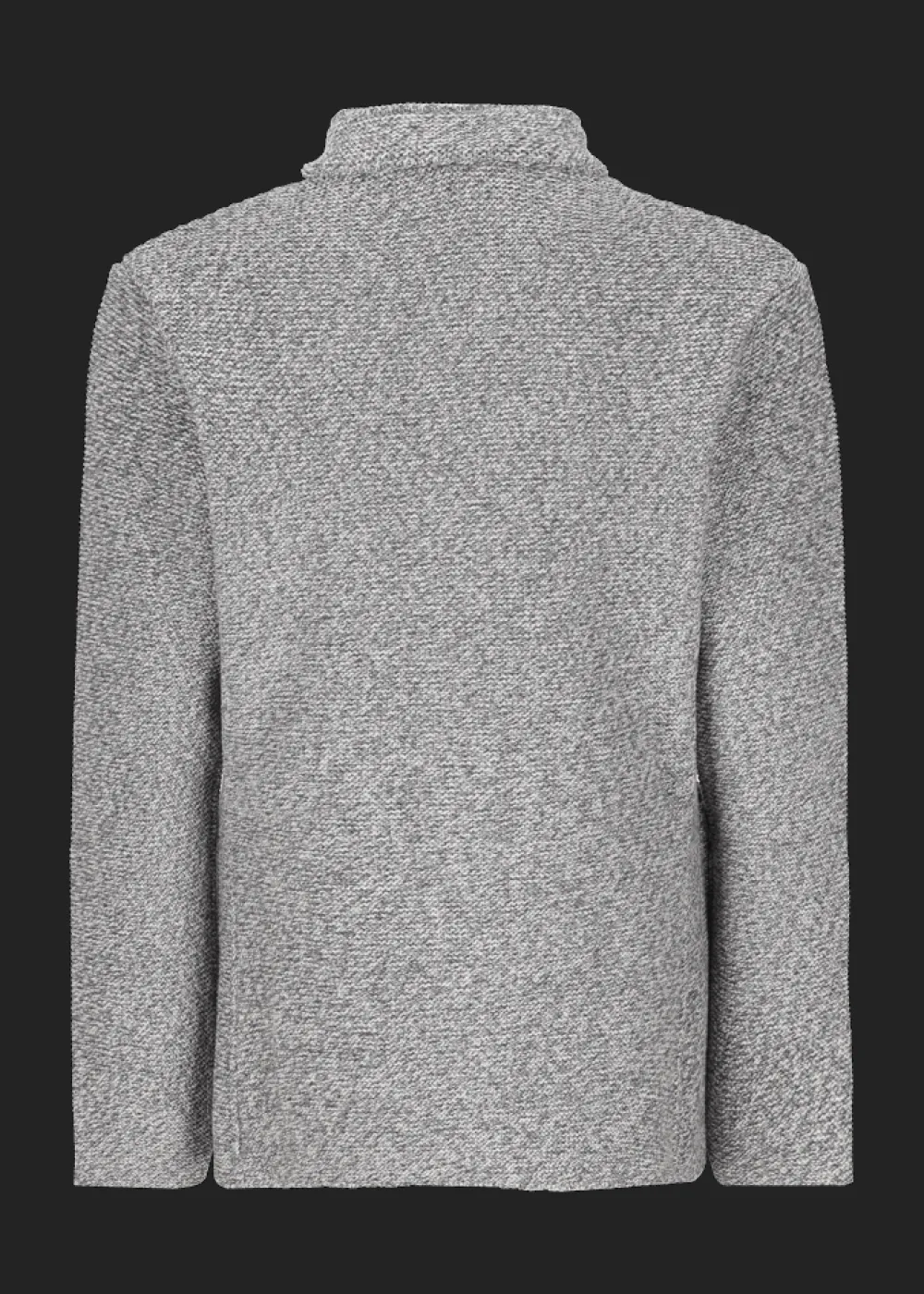Herren Luis Trenker Strickjacke Mit Stehkragen Luwainer