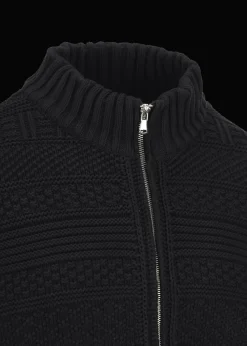 Herren Luis Trenker Strickjacke Mit Stehkragen Luwall