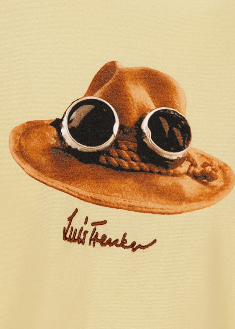 Herren Luis Trenker T-Shirt Mit Charakteristischer Grafik Der Hut