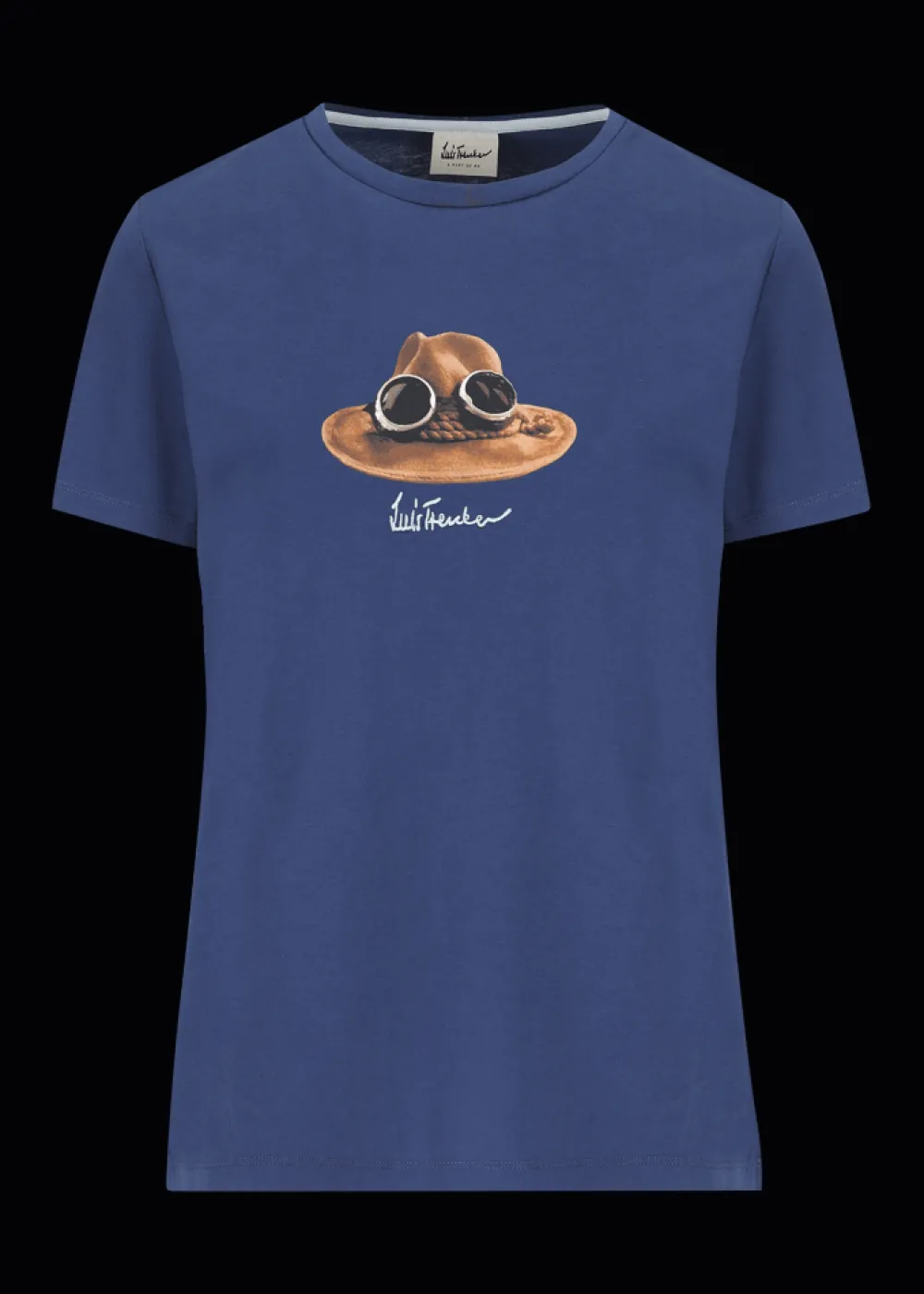 Damen Luis Trenker T-Shirt Mit Charakteristischer Grafik Der Hut