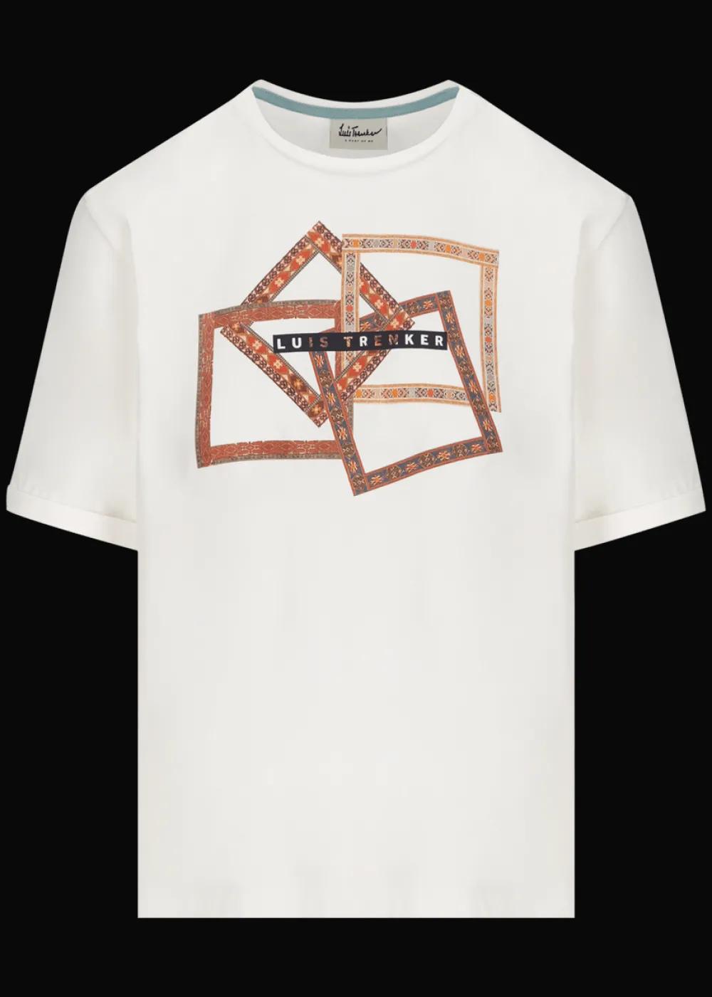 Damen Luis Trenker T-Shirt Mit Ethno-Print Ludile