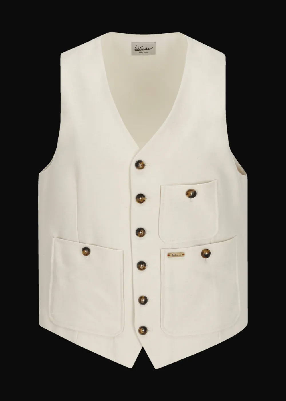 Herren Luis Trenker Twill-Weste Luseba