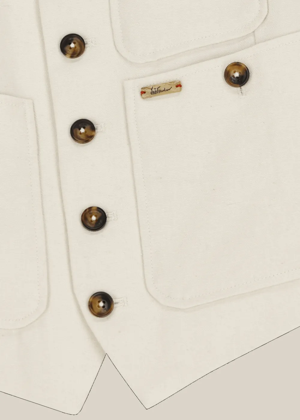 Herren Luis Trenker Twill-Weste Luseba