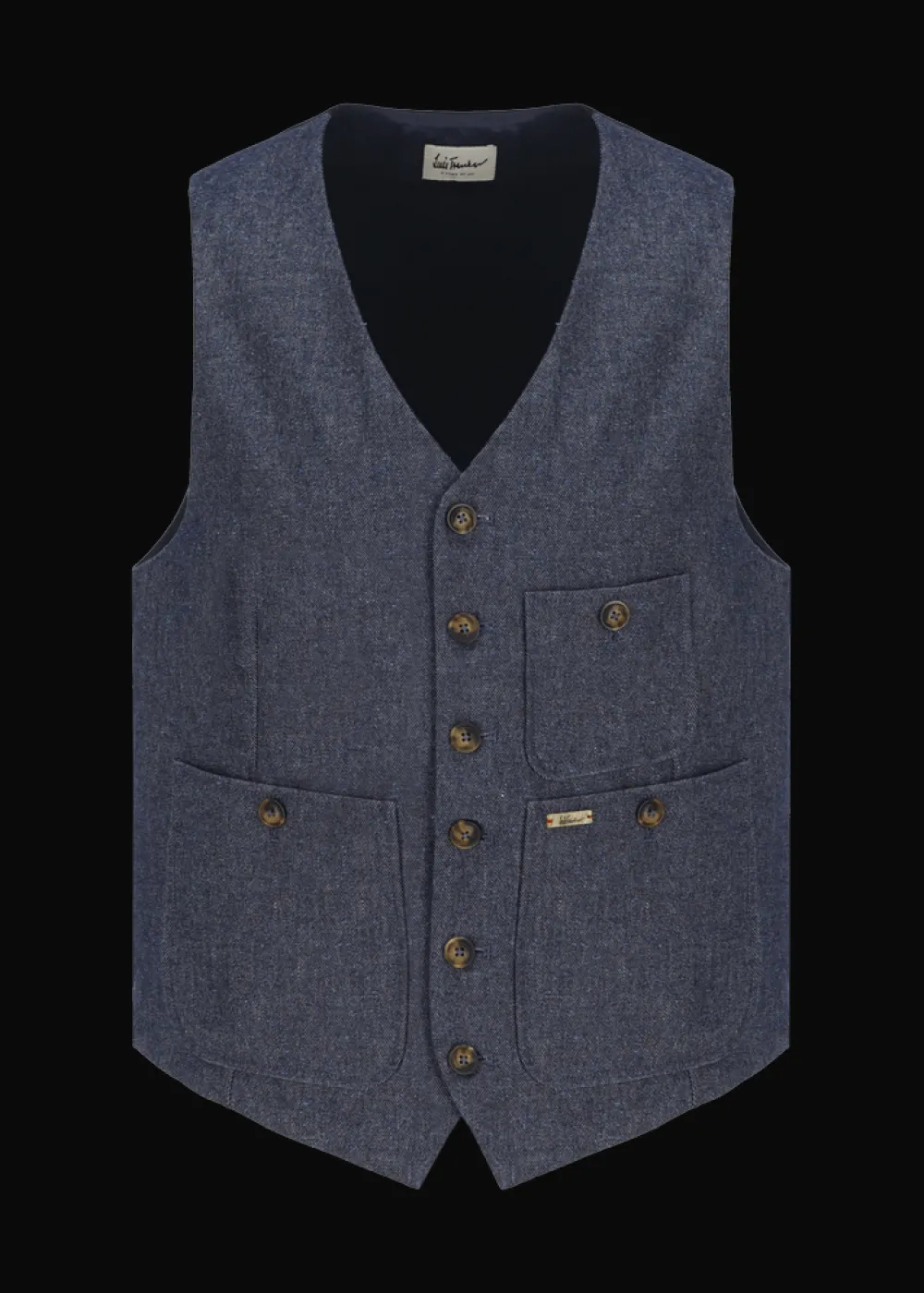 Herren Luis Trenker Twill-Weste Luseba