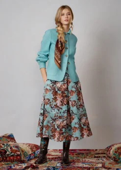 Damen Luis Trenker Walk-Blazer Mit Bubikragen Lurita