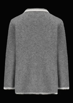 Damen Luis Trenker Walkjacke Aus Alpaka-Wollmix Luandrea