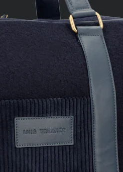 Herren Luis Trenker Walk-Reisetasche Mit Lederdetails Lutravel